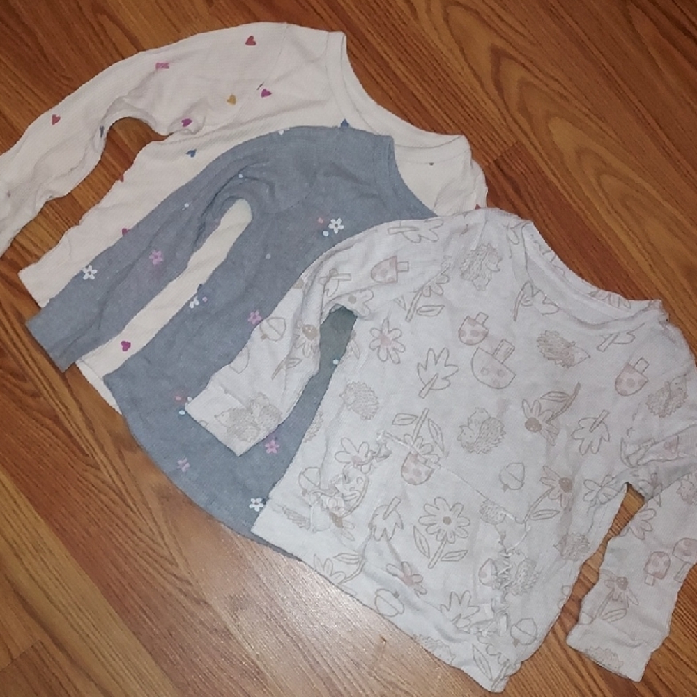 Garanimals 3 Thermal Long Sleeve Bundle